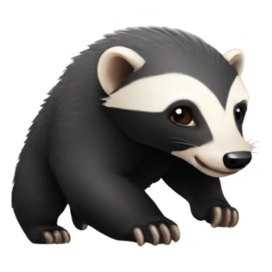 honey badger sticker