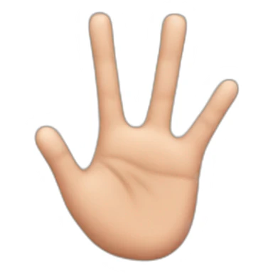 Coeur avec les doigts sticker