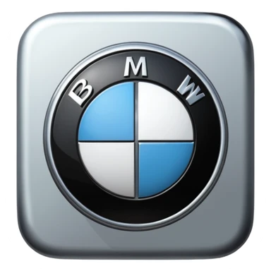 Bmw logo sticker