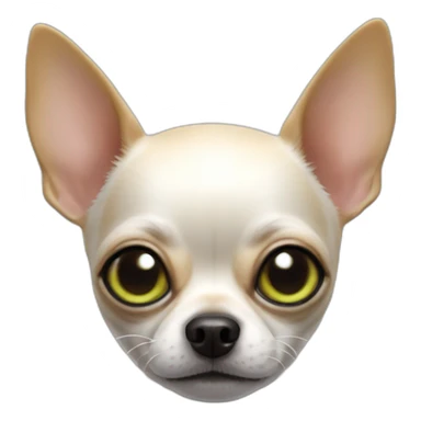 Chihuahua dog alien sticker