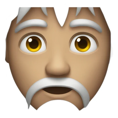 Intense eyes or menacing gaze. sticker