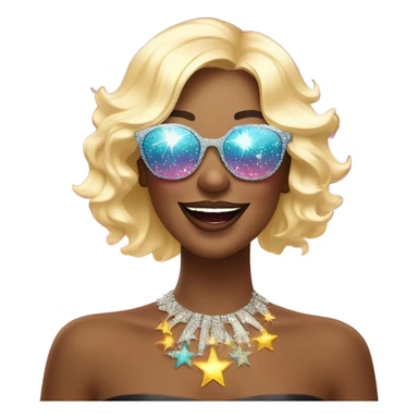 Glamor vibe emoji  sticker