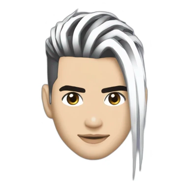 Bill Kaulitz Tokio hotel 2000s sticker