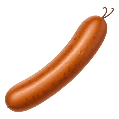 Sauccison avec écris en bas parky bridou sticker