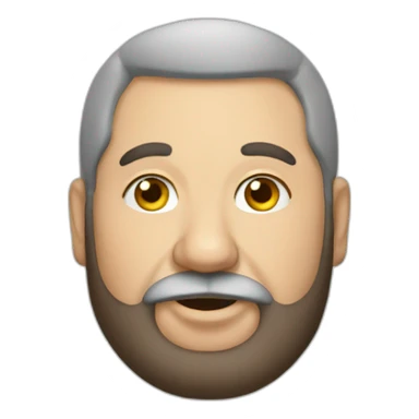 Fat Jewish man sticker