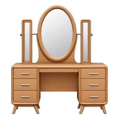 modern DRESSING TABLE sticker