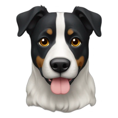 Berger belge noir sticker