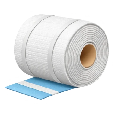 bandage roll, no blue  sticker