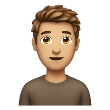 dude with brown short-ish hair thats transmasc sticker