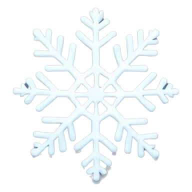Cute Snowflake  sticker