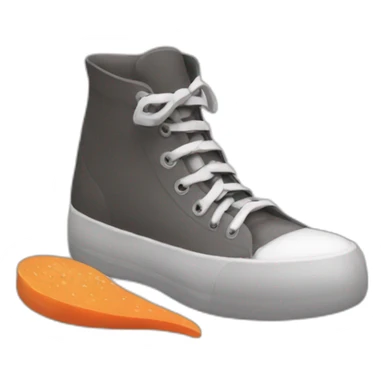 Shoe soup sticker