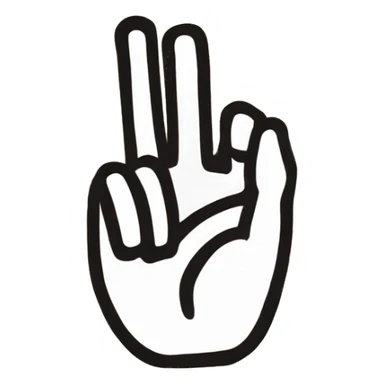 Shaka simbolo hawaiano  sticker