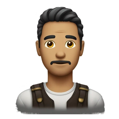 Hombre guapo sticker