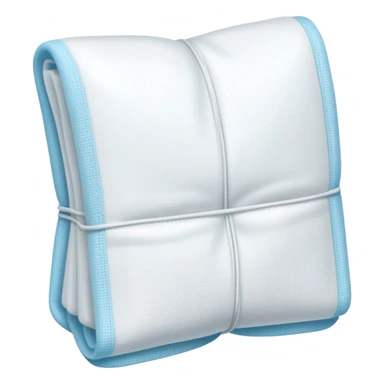 clean surgical gauze sticker