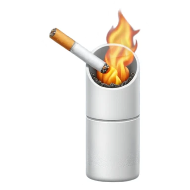 simple cigarette emoji sticker