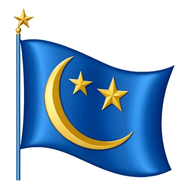 Göktürk bayrağı sticker