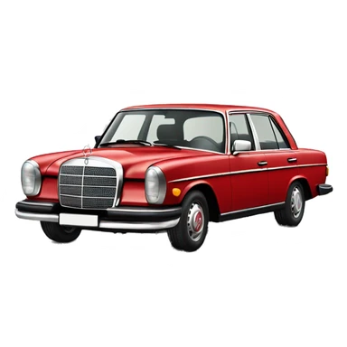 old car mercedes sticker