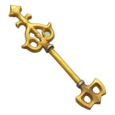 Keyblade vanille sticker