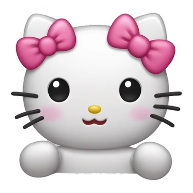 cute hello kitty emoji sticker