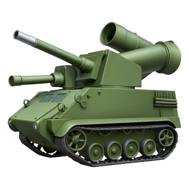 Soviet anti-aircraft gun ZSU-23-4 sticker