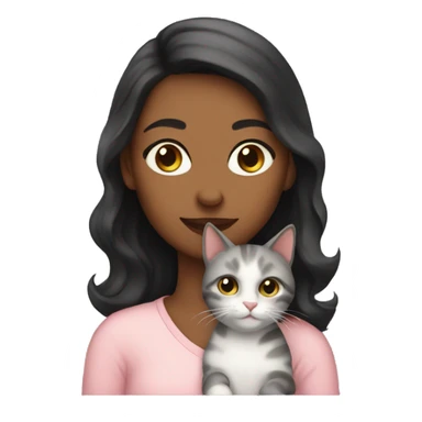 Cat lady cute sticker