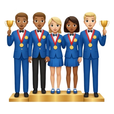 Medal Ceremony sticker