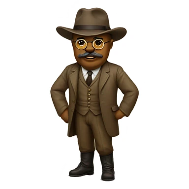 Teddy Roosevelt  sticker