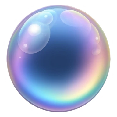 3 The soap bubbles sticker