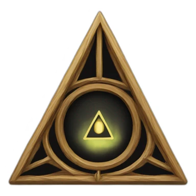 Deathly hallows sticker