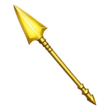 yellow magic spear sticker