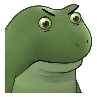 Gigachad, hyper-masculine meme character, confident expression, detailed jawline, iconic look sticker