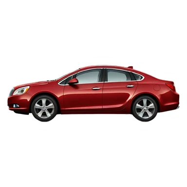 Red Buick verano sticker