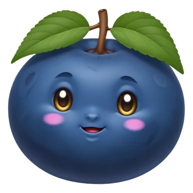 blueberries sticker