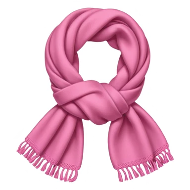 pink scarf sticker