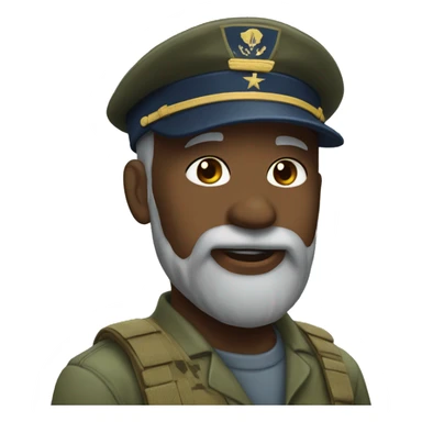 101st bearded veteran sticker