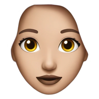 Futuristic popstar sticker