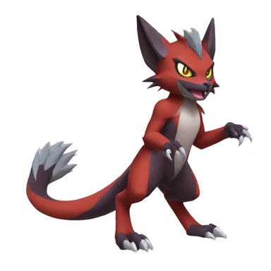 Noivern-Torracat-Zoroark full body sticker