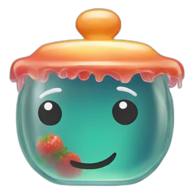Jelly Pot Lid sticker