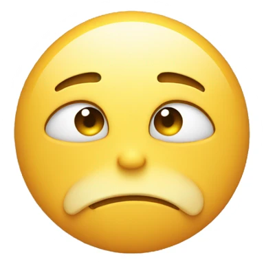 sad smile but winking  sticker