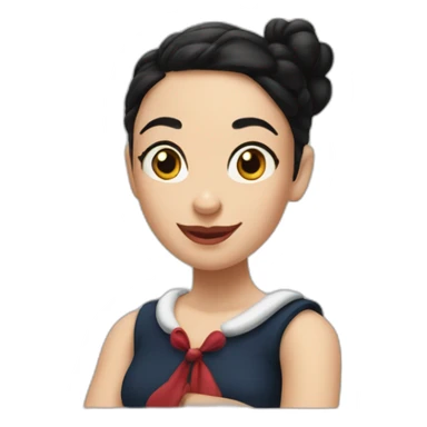 Olivia de popeye sticker