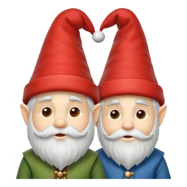 two gnomes sticker
