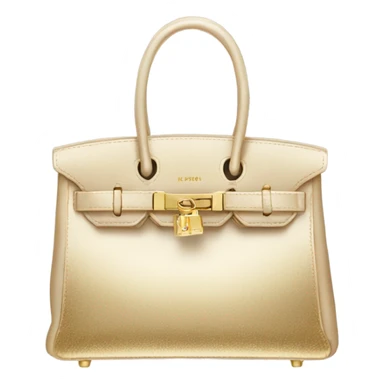 Birkin bag With gold accesories sticker
