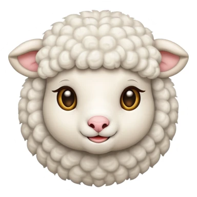 cute lamb sticker