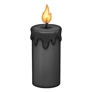 Candel with no flame 🔥 only smoke sticker