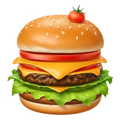 billboard ad about burgers sticker