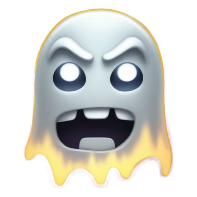 gamer ghost angry sticker