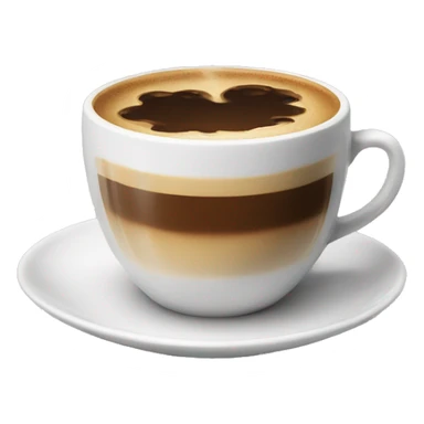 Beautiful cup of coffee  sticker