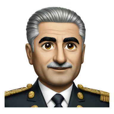 shah Mohammad Reza Pahlavi sticker