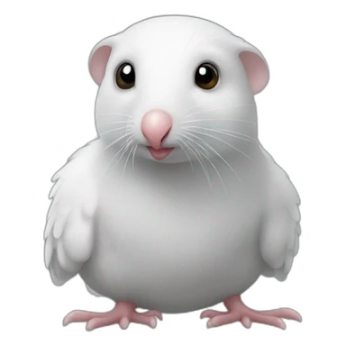 Pigeon rat sticker