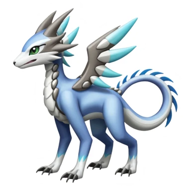 Meloetta-Sergal-Trico-Palkia-Dialga-hybrid-fusion-Fakémon-creature, full body sticker